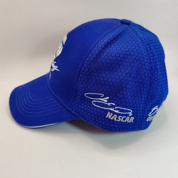 2019 TEAM NAPA RACING, NASCAR CUP & WEST OULTLAWS, INDYCAR NHRA Cap Blue & White - Picture 3 of 12